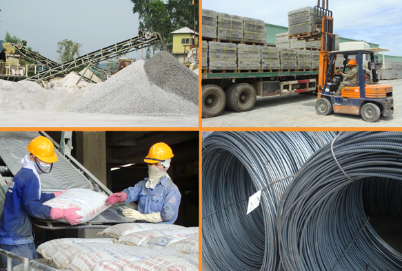 Cho thuê xe tải chở vật liệu xây dựng tại Hà Nội