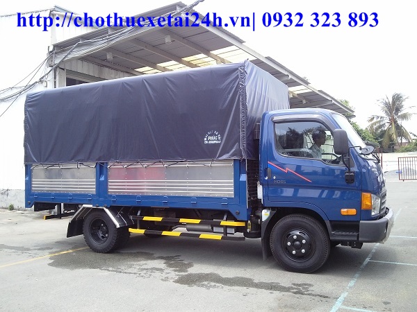 Thuê xe tải 3.5 tấn tại Hà Nội thùng bạt, thùng kín