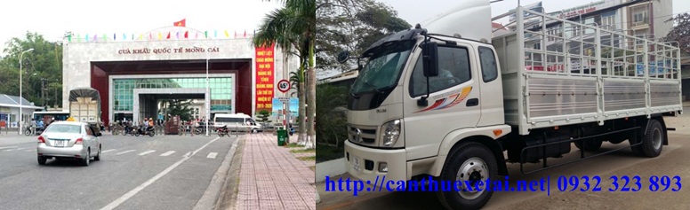 Cho thuê xe tải chở hàng cửa khẩu Móng Cái, Tân Thanh, Hữu Nghị